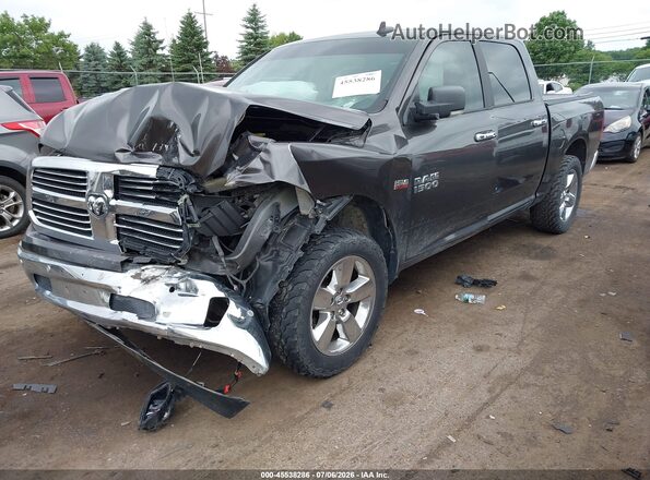 3C6RR7LT1HG784571 2017 RAM 1500 Gray წინა მარცხენა ხედი სამი მეოთხედიდან