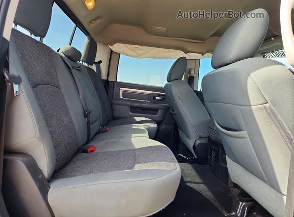 3C6RR7LT2GG313754 2016 RAM 1500 Blue უკანა სავარძლების ხედი
