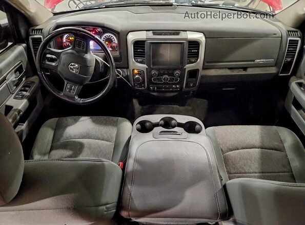 3C6RR7LT2GG318470 2016 RAM 1500 Red Dashboard view