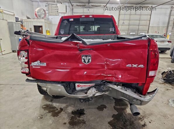 3C6RR7LT2GG318470 2016 RAM 1500 Red Rear view