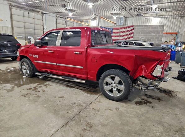 3C6RR7LT2GG318470 2016 RAM 1500 Red Rear left