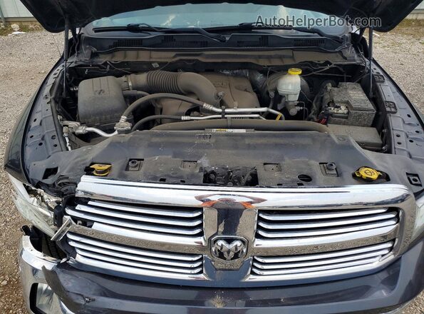 3C6RR7LT2HG506570 2017 RAM 1500 Угольный Вид задней части салона