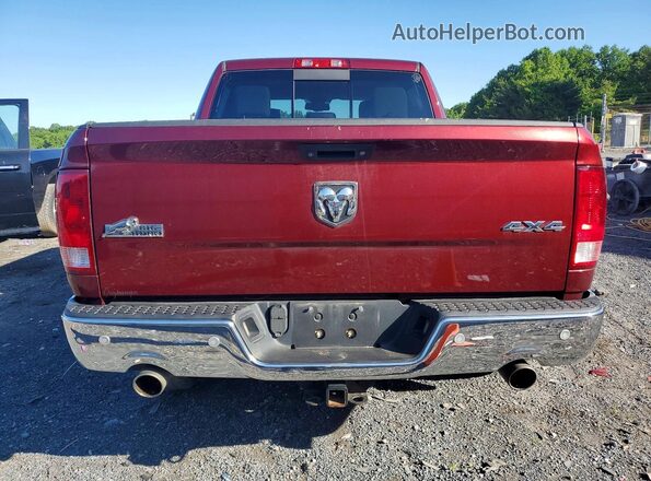 3C6RR7LT2HG796339 2017 RAM 1500 Maroon Vista trasera