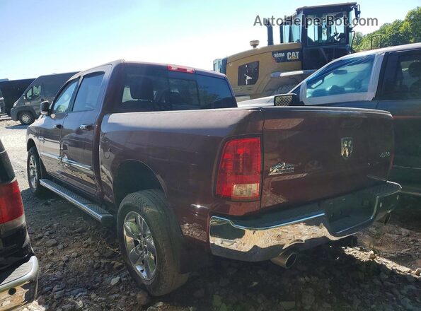 3C6RR7LT2HG796339 2017 RAM 1500 Maroon Trasero izquierdo