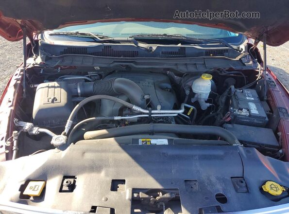3C6RR7LT2HG796339 2017 RAM 1500 Maroon Vista interior trasera