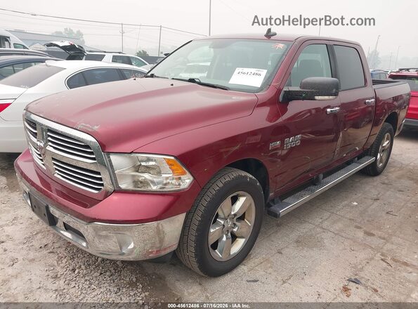 3C6RR7LT3GG214912 2016 RAM 1500 Red Front left