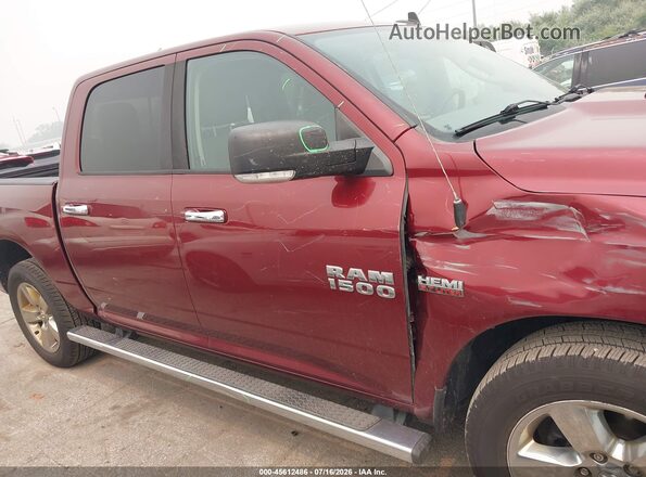 3C6RR7LT3GG214912 2016 RAM 1500 Red Rear interior view