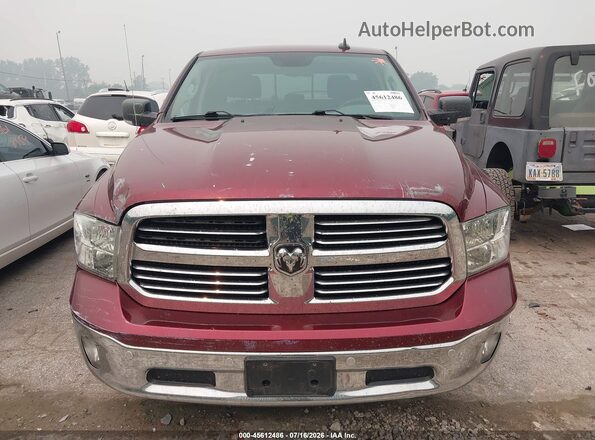 3C6RR7LT3GG214912 2016 RAM 1500 Red Instrument cluster view