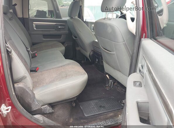 3C6RR7LT3GG214912 2016 RAM 1500 Red VIN sticker view