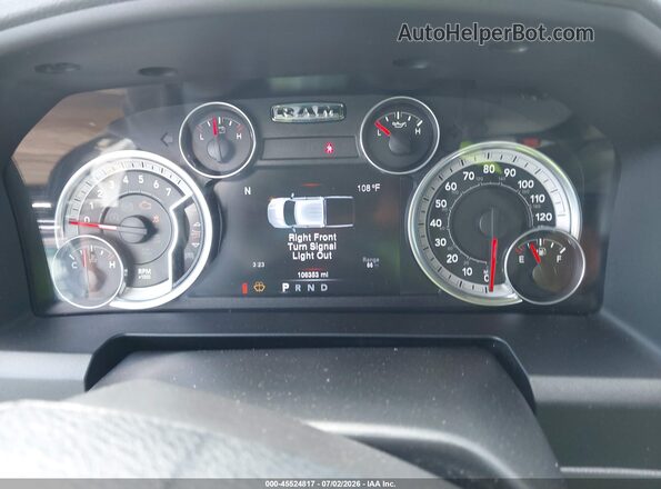 3C6RR7LT3GG331938 2016 RAM 1500 White Вид задніх сидінь