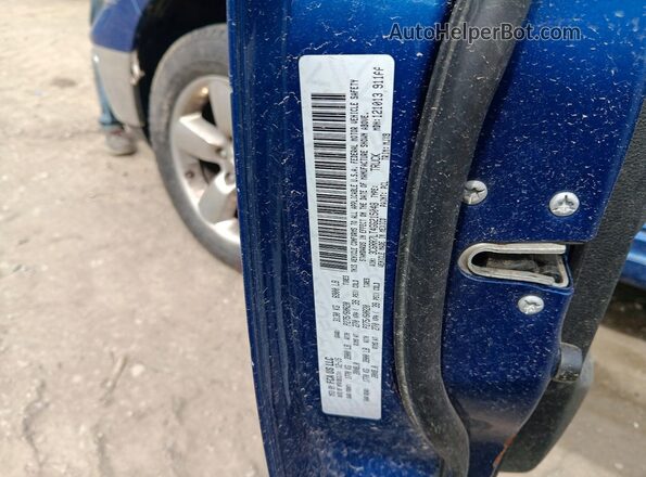 3C6RR7LT4GG215048 2016 RAM 1500 Blue ძრავის განყოფილების ხედი