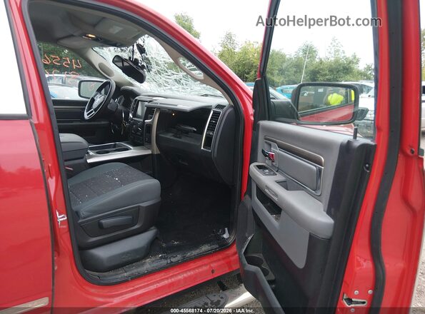 3C6RR7LT5GG280040 2016 RAM 1500 Red Front interior view