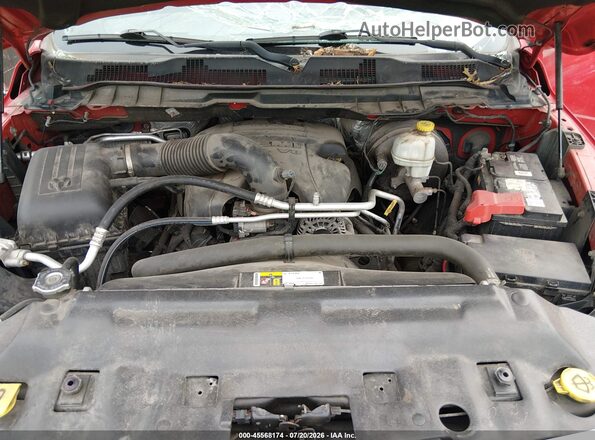 3C6RR7LT5GG280040 2016 RAM 1500 Red Rear view