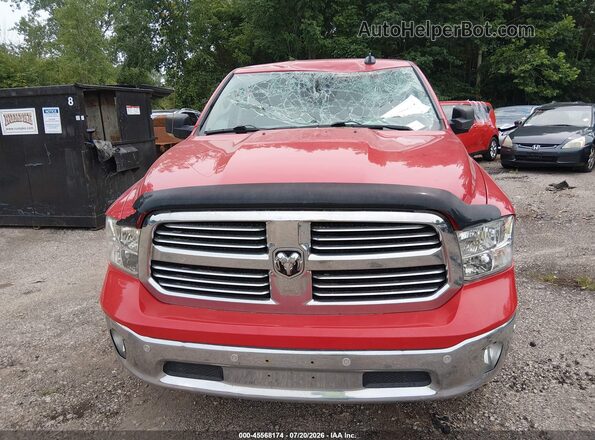 3C6RR7LT5GG280040 2016 RAM 1500 Red Instrument cluster view