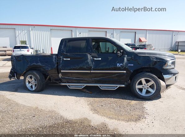 3C6RR7LT7GG276376 2016 RAM 1500 Black Widok z przodu