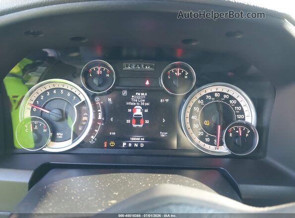 3C6RR7LT8GG364899 2016 RAM 1500 Gray Вид задніх сидінь