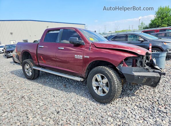 3C6RR7LT8HG735058 2017 RAM 1500 Maroon Front right