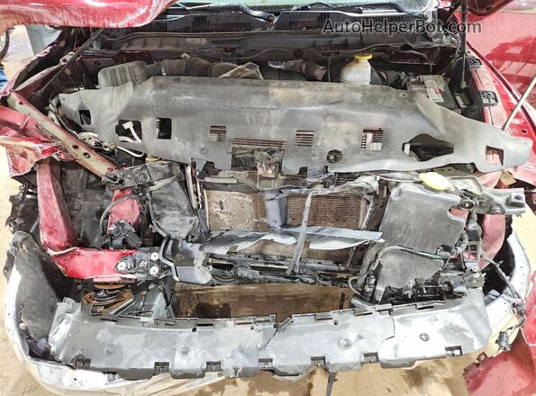 3C6RR7LT9KG619973 2019 RAM 1500 Burgundy Vista interior trasera