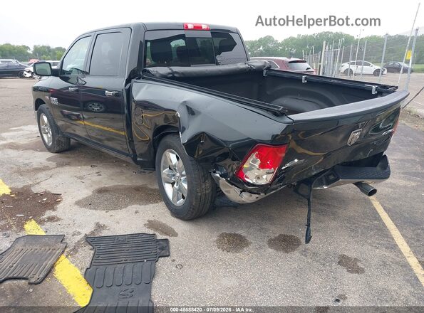 3C6RR7LTXHG709495 2017 RAM 1500 Black Tył lewy