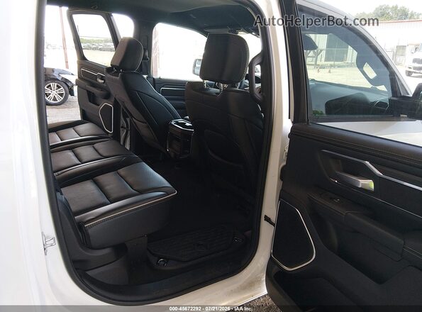 3C6SRFJP2T4175467 2026 RAM 1500 White Vista de la etiqueta del VIN