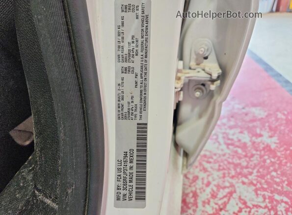 3C6SRFJP3T4167944 2026 RAM RAM White Вид підкапотного простору