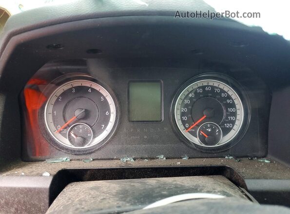 3C6TR4HT7JG245469 2018 RAM 2500 Silver Instrument cluster view