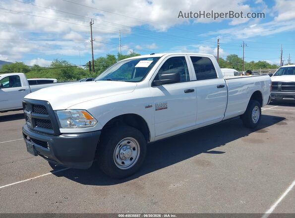 3C6TR4HT8JG322575 2018 RAM 2500 White Przód lewy