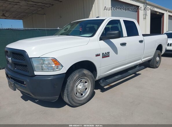3C6TR4HTXJG356016 2018 RAM 2500 White Передня ліва чверть