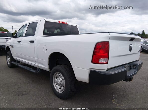 3C6TR5CT3JG306684 2018 RAM 2500 Белый Задняя левая четверть