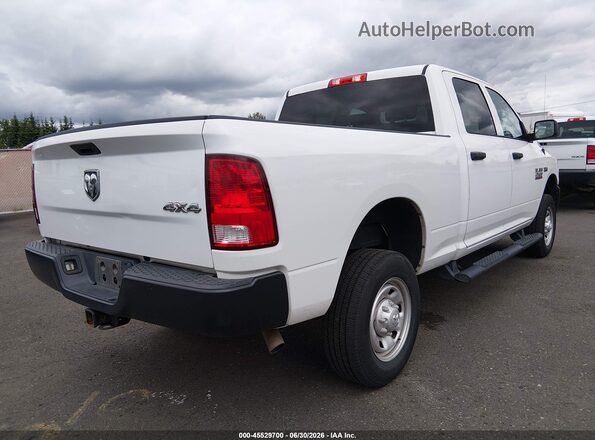 3C6TR5CT3JG306684 2018 RAM 2500 Белый Задняя правая четверть