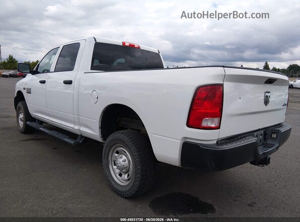 3C6TR5CTXJG306682 2018 RAM 2500 Белый Задняя левая четверть