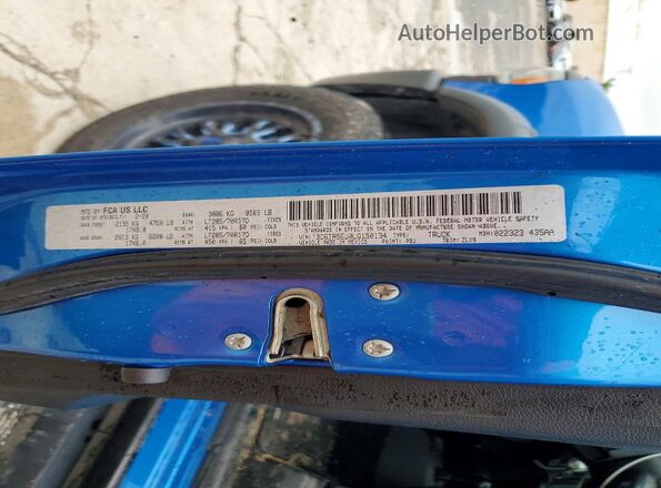 3C6TR5EJ0LG150134 2020 RAM 2500 Blue ძრავის განყოფილების ხედი