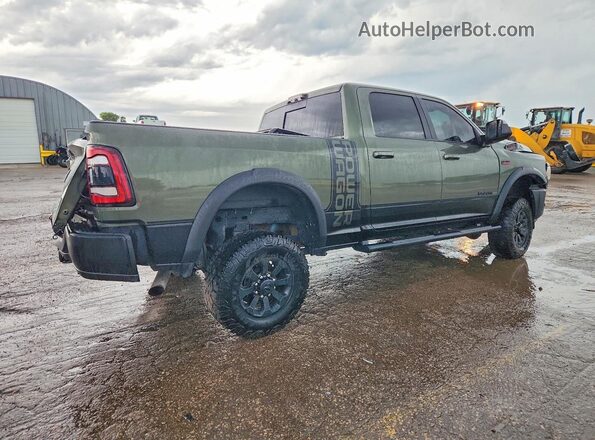 3C6TR5EJ8NG166259 2022 RAM 2500 Green Trasero derecho