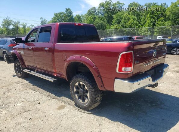 3C6TR5FJXGG179273 2016 RAM 2500 Red უკანა მარცხენა