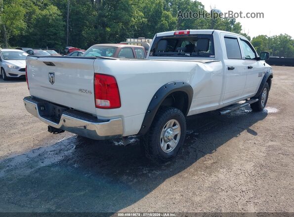 3C6TR5HT0GG236823 2016 RAM 2500 Белый Задняя правая четверть