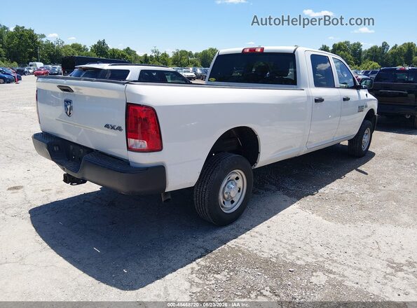 3C6TR5HT3JG295274 2018 RAM 2500 White უკანა მარჯვენა