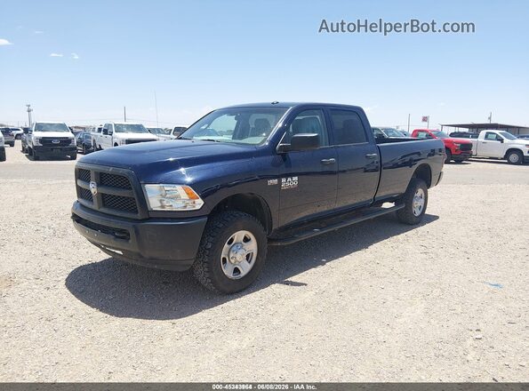 3C6TR5HT7HG730386 2017 RAM 2500 Синий Передняя левая четверть