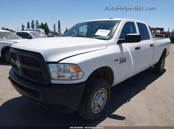 3C6TR5HT9JG295263 2018 RAM 2500 White Vista tres cuartos delantera izquierda