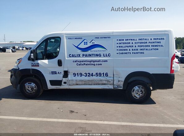 3C6TRVAG0LE119911 2020 RAM PROMASTER 1500 Белый Вид задней части салона