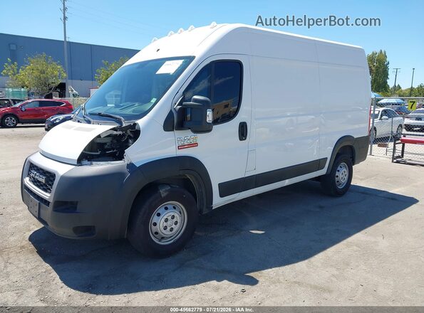 3C6TRVBG1LE102436 2020 RAM PROMASTER 1500 White Առջևի ձախ երեք քառորդ տեսարան