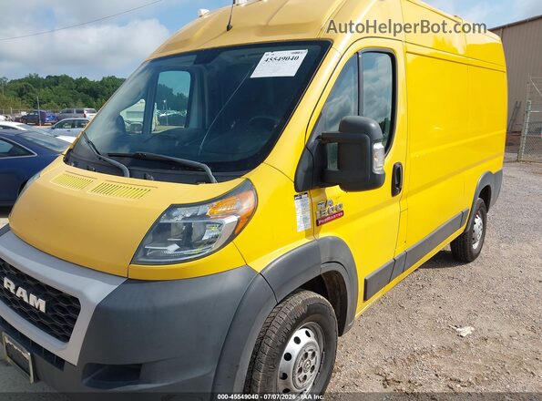 3C6TRVBG5LE100432 2020 RAM PROMASTER 1500 Yellow Front view