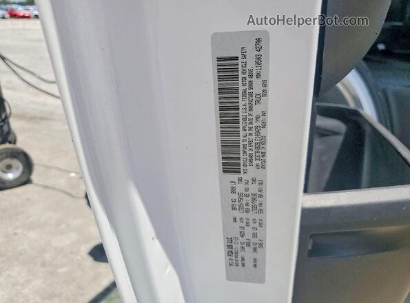 3C6TRVBG9LE103429 2020 RAM PROMASTER Белый Вид наклейки с VIN-кодом