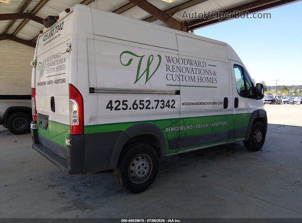3C6TRVCG7JE112819 2018 RAM PROMASTER2500 White Tył prawy