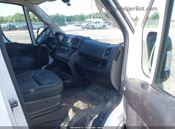 3C6TRVDG0JE158488 2018 RAM PROMASTER 2500 White Vista interior delantera