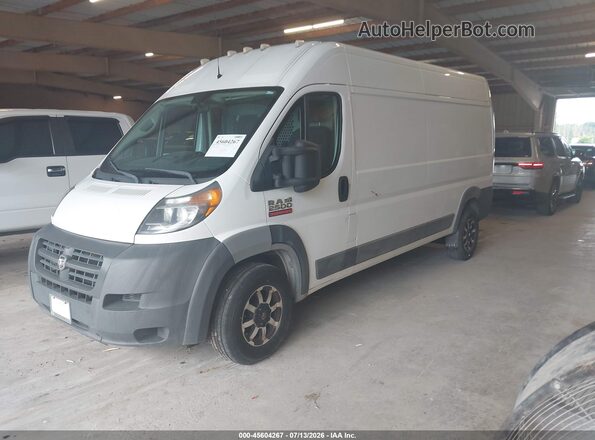 3C6TRVDG5JE107357 2018 RAM PROMASTER 2500 Белый Передняя левая четверть