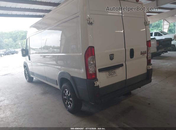 3C6TRVDG5JE107357 2018 RAM PROMASTER 2500 Белый Задняя левая четверть
