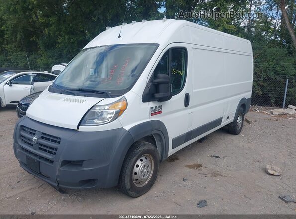 3C6TRVDG6HE521385 2017 RAM PROMASTER 2500 Белый Передняя левая четверть