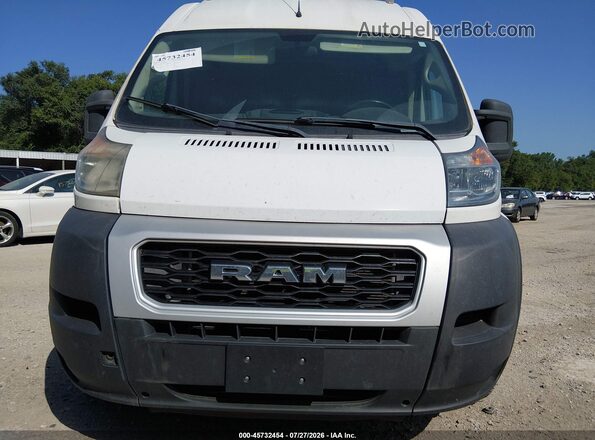 3C6TRVDG7KE526909 2019 RAM PROMASTER 2500 White Widok z przodu