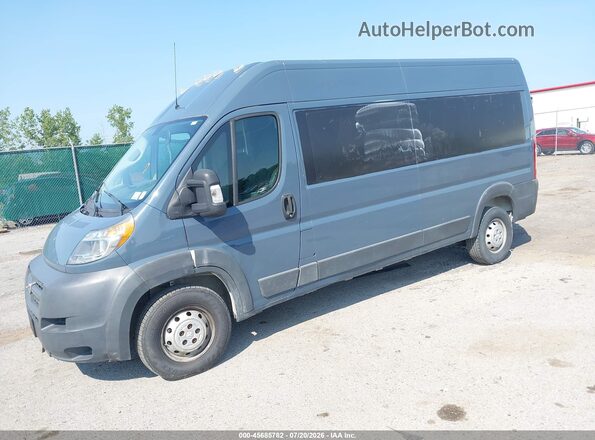 3C6TRVDG8JE159498 2018 RAM PROMASTER 2500 Синий Передняя левая четверть