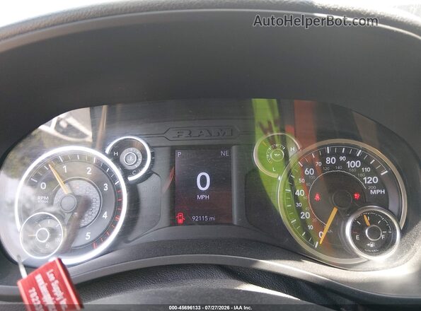 3C6UR5CL0LG145976 2020 RAM 2500 White Հետևի նստատեղերի տեսք